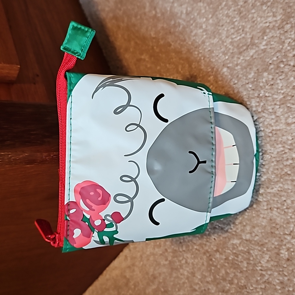 Add On $5 Thirty One Hide & Peak Pouch. New in Bag! Holiday Llama!